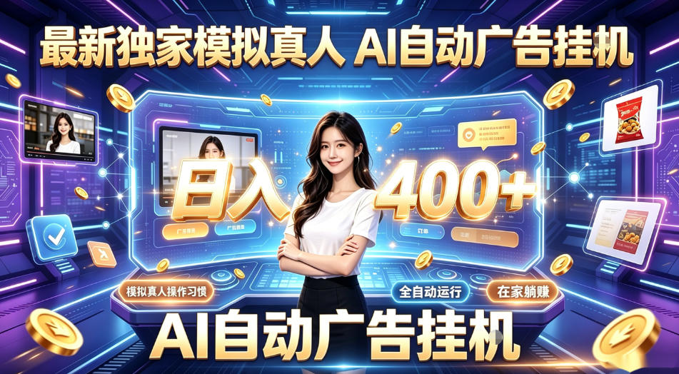 最新独家模拟真人,AI自动挂号挂G,日入400+,全程全自动运行,无需人工【揭秘】-智云网