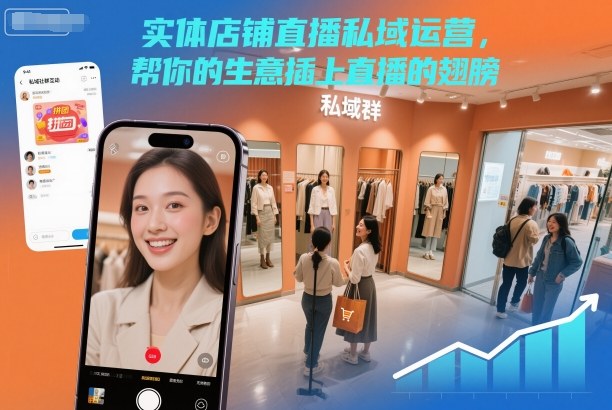实体店铺直播私域运营,帮你的生意插上直播的翅膀-智云网