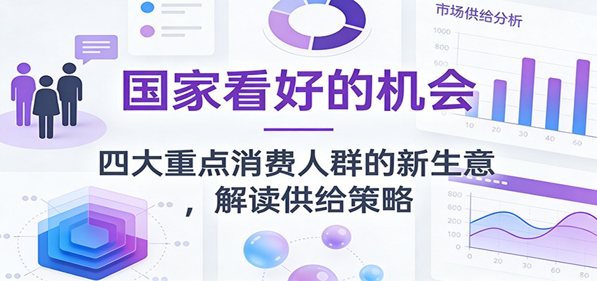 公众号付费文章:国家看好的机会,四大重点消费人群的新生意,解读供给策略-智云网