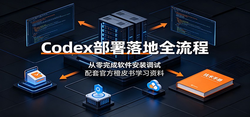 Codex部署落地全流程:从零完成软件安装调试,配套官方橙皮书学习资料-智云网