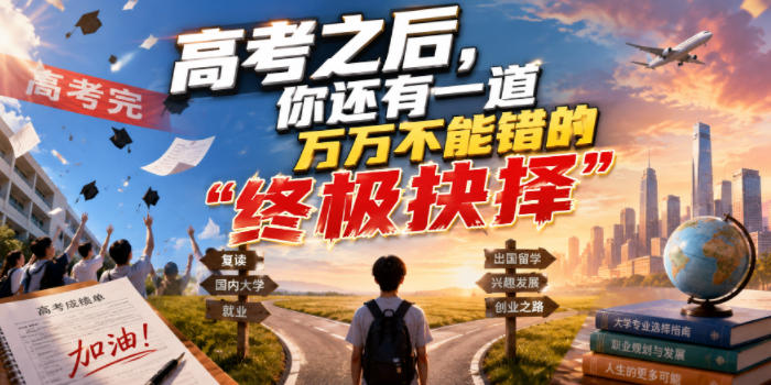 付费文章：高考之后，你还有一道万万不能错的“终极抉择”-智云网