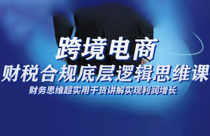 跨境电商财稅合规底层逻辑思维课-智云网